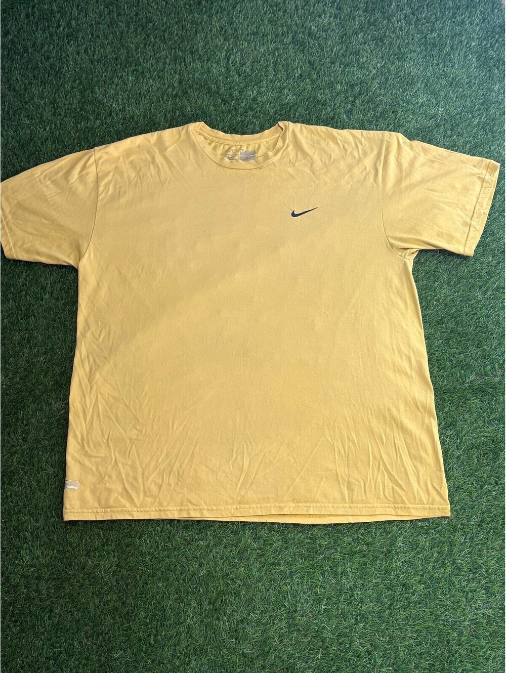 Nike Performance Yellow Crew Neck T-Shirt